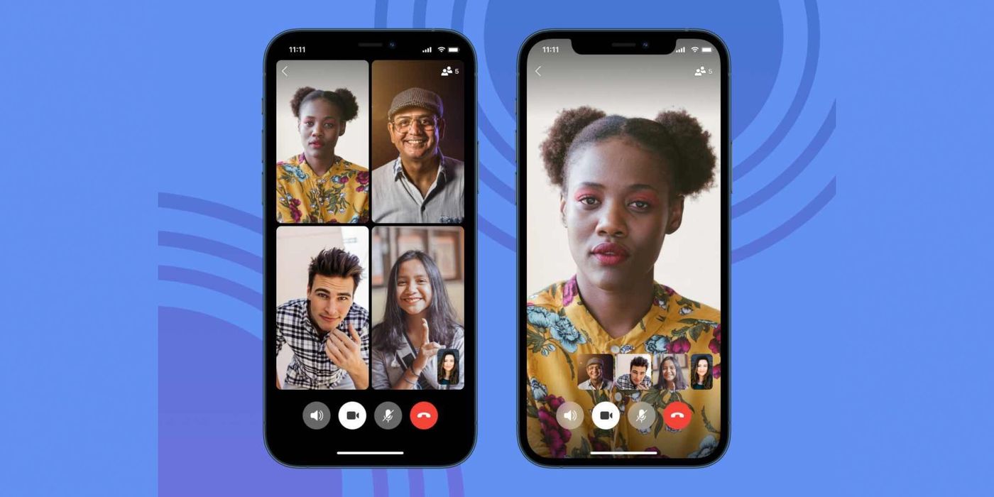Signal app chat video