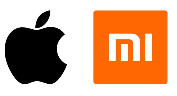 Apple et Xiaomi Logos