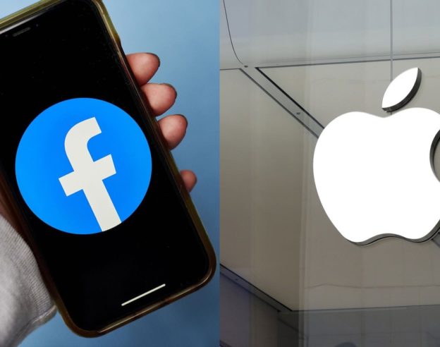 Facebook et Apple Logos