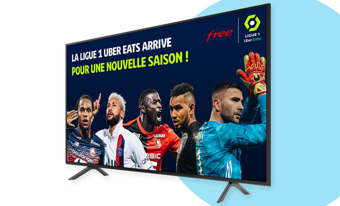 Free Ligue 1 Uber Eats prépare son arrivée sur l'Apple TV