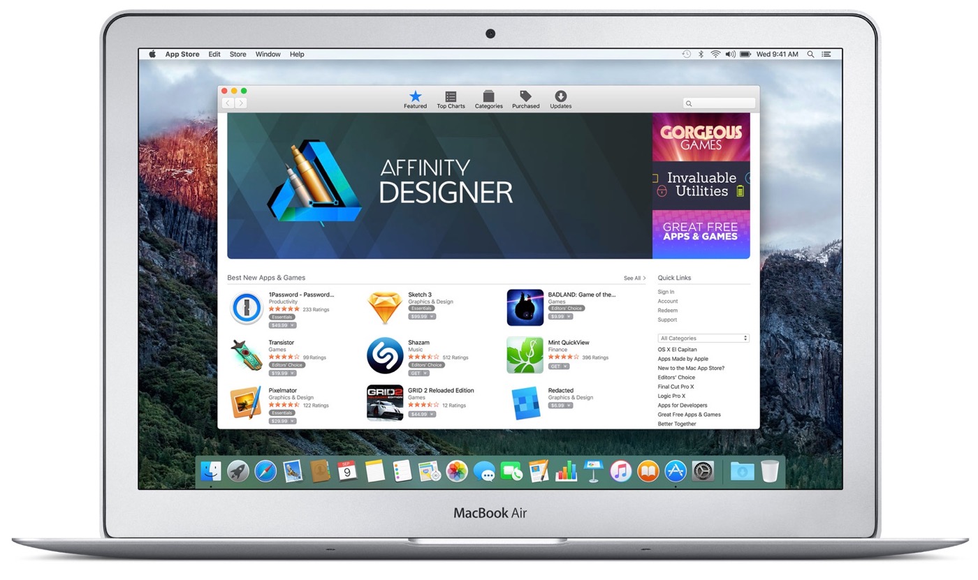 Mac App Store Ancienne Originale