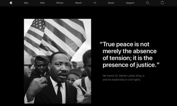 Martin Luther King App Store 1