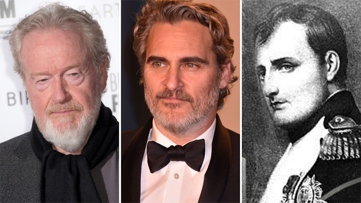 Ridley Scott Joaquin Phoenix Napoleon Bonaparte
