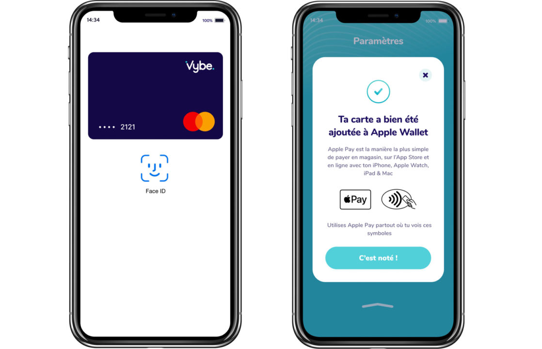 Vybe Apple Pay