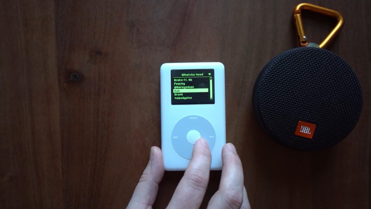 Il transforme un iPod de 2004 avec du Wi-Fi et Spotify