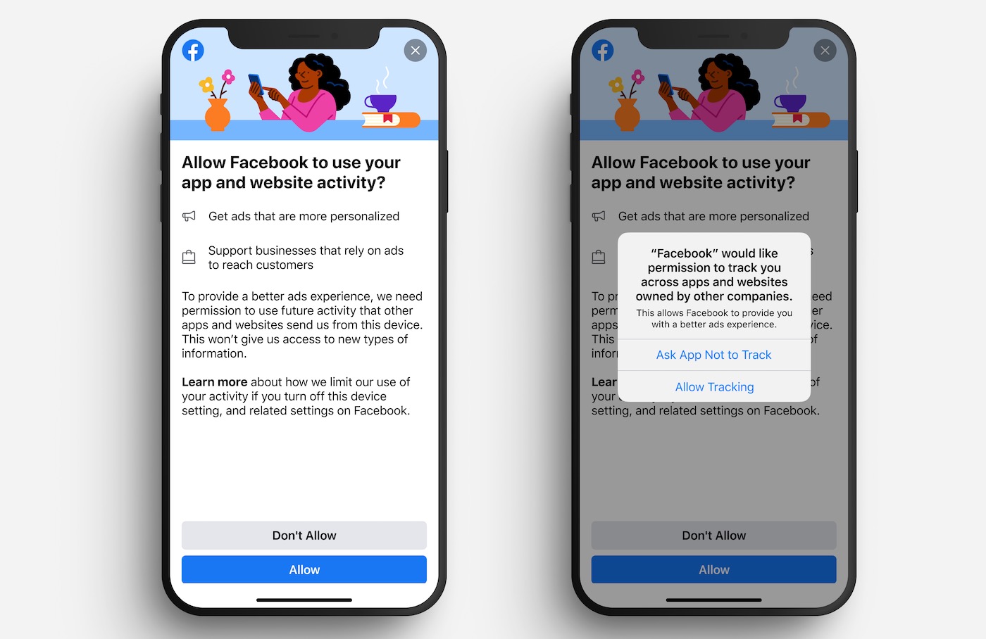 Facebook Message Anti-Pistage iOS 14