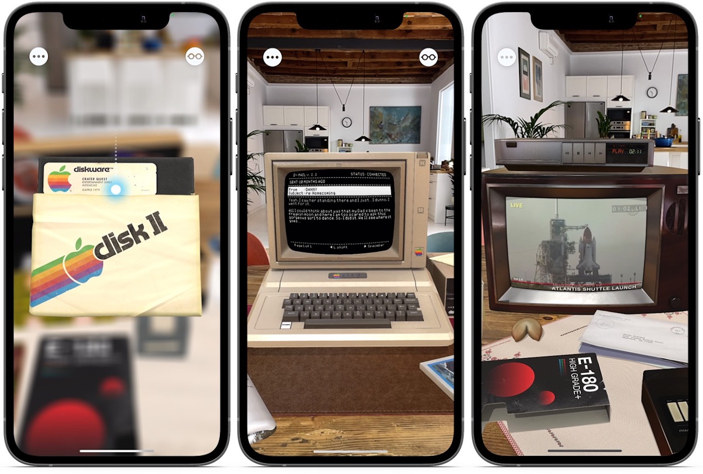 For All Mankind Time Capsule Application iPhone Realite Augmentee