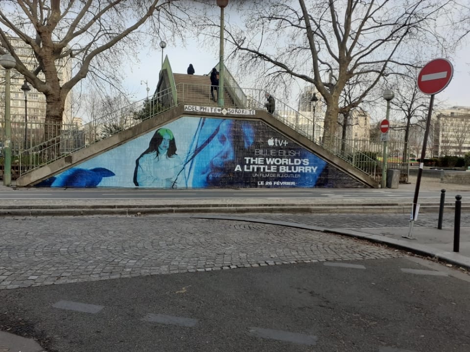 Publicite Apple TV Plus 19e Arrondissement Paris
