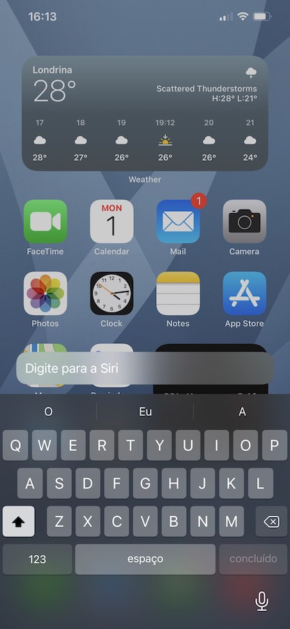 iOS 14.5 Beta Ecrire Siri Interface