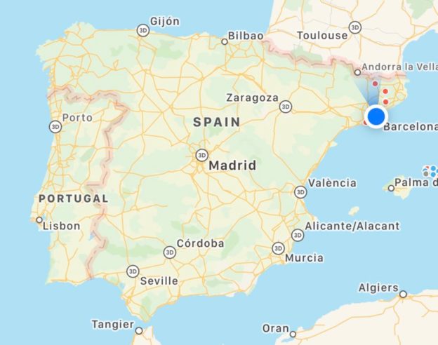 Apple Plans Nouvelles Cartes Espagne Portugal