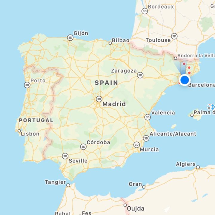 Apple Plans Nouvelles Cartes Espagne Portugal