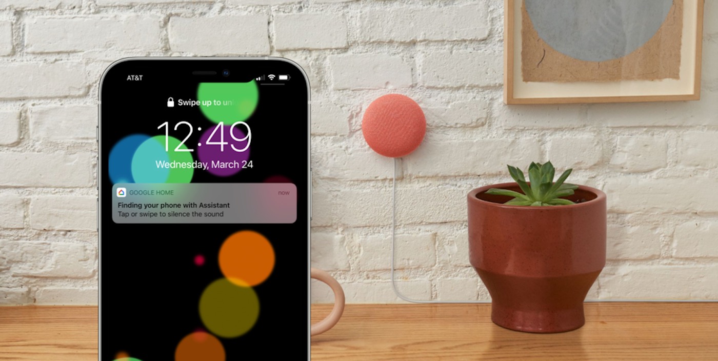 Google Assistant Localiser iPhone Perdu