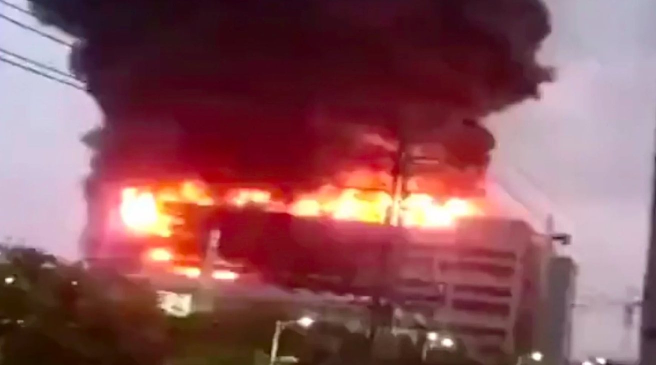 Incendie fournisseur Apple