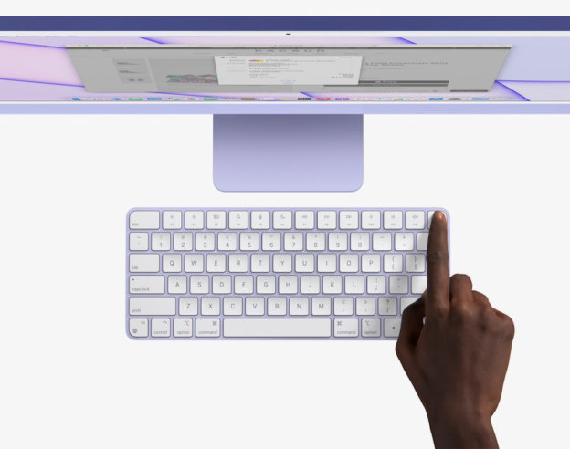 iMac 2021 et Clavier Magic Keyboard Touch ID