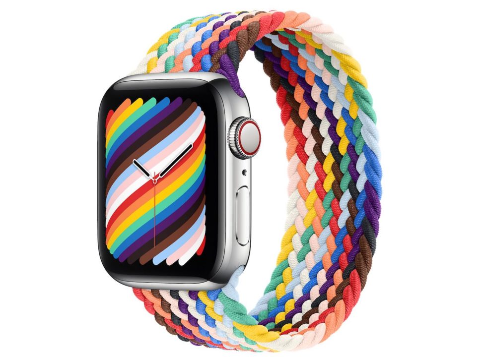 Apple Watch Bracelet Pride Edition 2021 Tresse