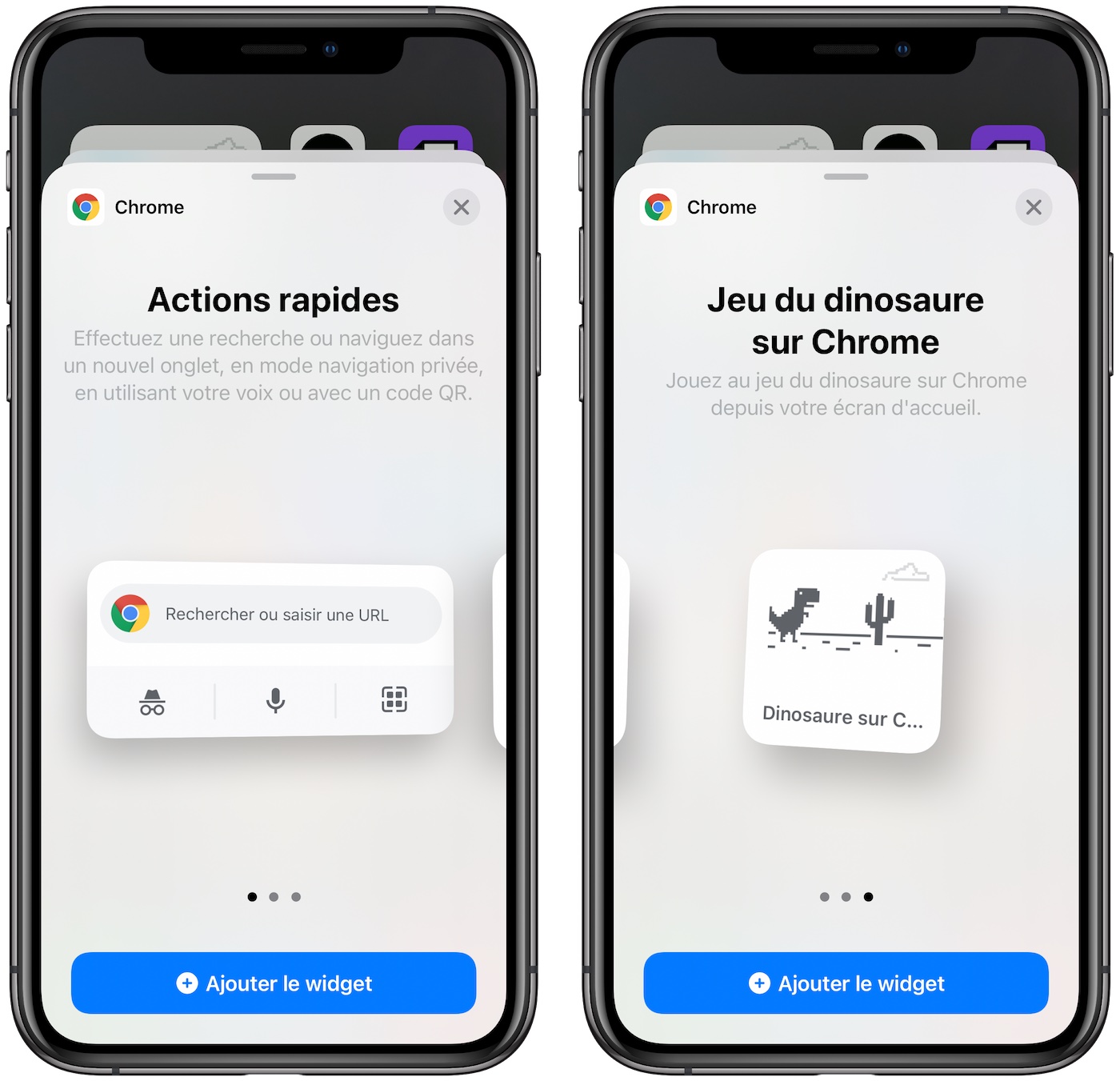 Chrome Widgets iOS 14