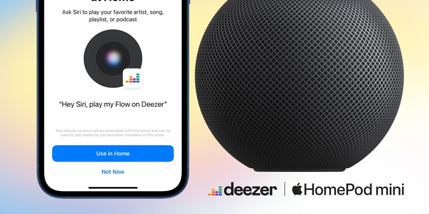 Deezer HomePod mini