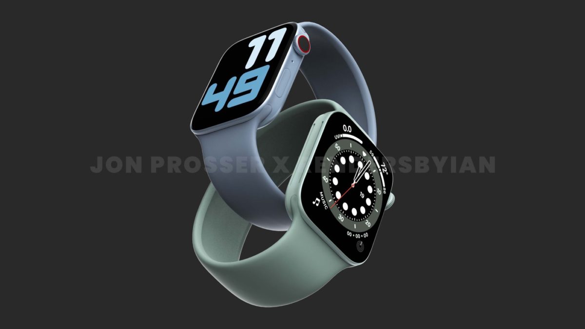 Rendu Apple Watch Series 7