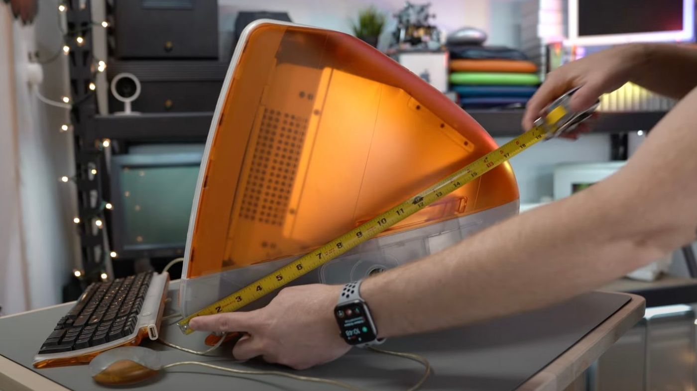 iMac G3 tangerine