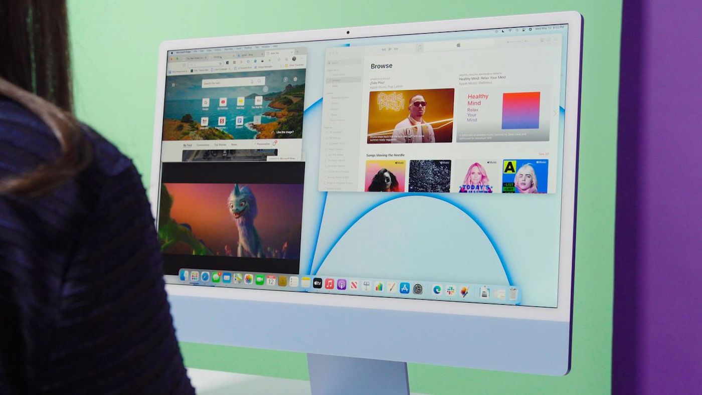 iMac M1 Bleu