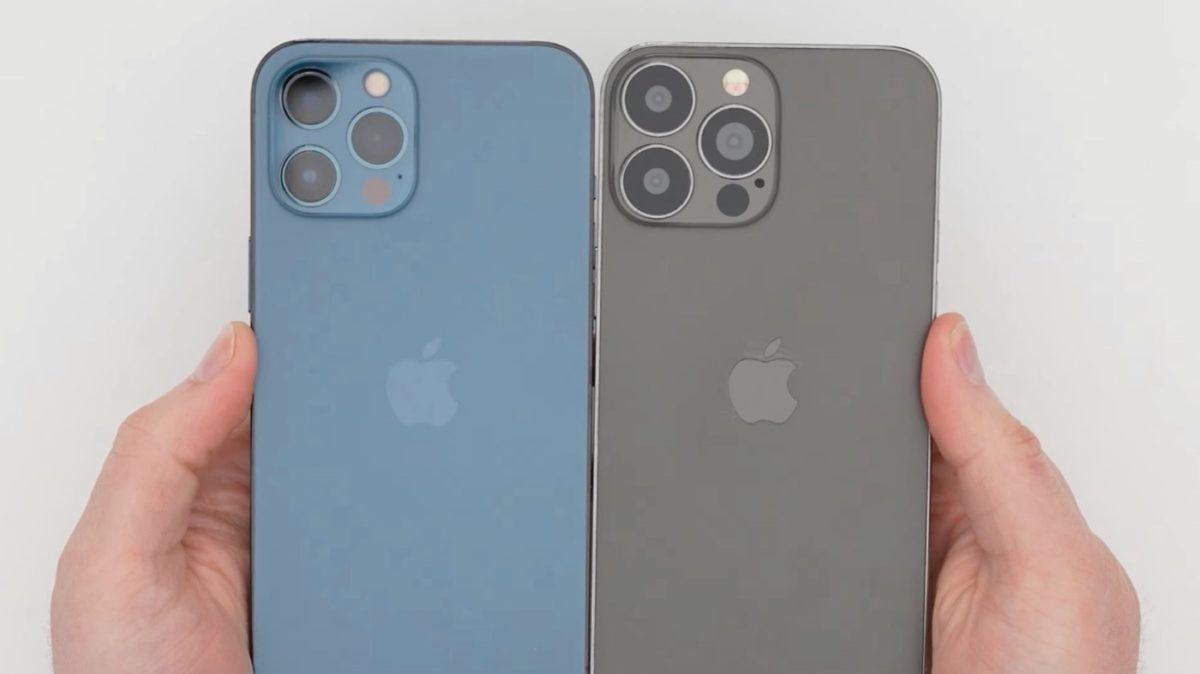 iPhone 12 Pro Max vs Factice iPhone 13 Pro Max