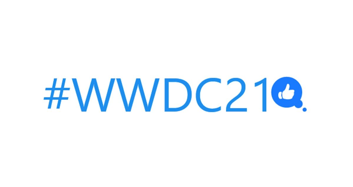 Hashtag WWDC 2021