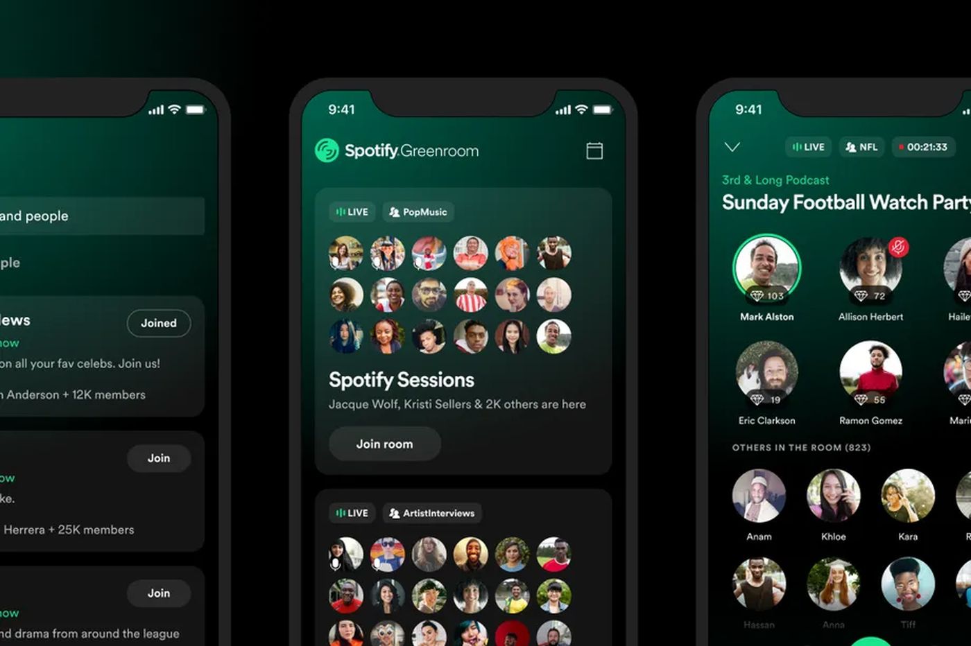 Spotify Greenroom