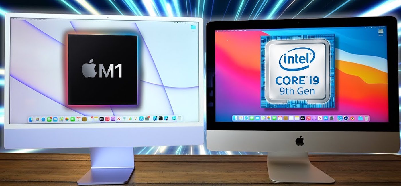 iMac M1 vs iMac Intel Core i9