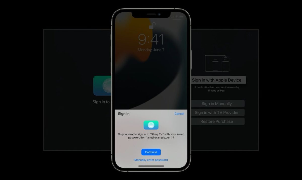 Connecter Un Iphone A Une Tv tvOS 15 : se connecter aux apps avec Face ID/Touch ID depuis un iPhone