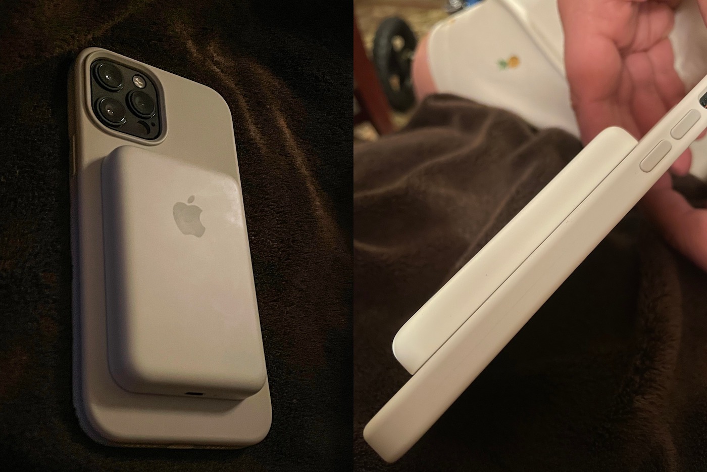 L'épaisseur de la batterie externe MagSafe pour iPhone 12 dévoilée en  photos 