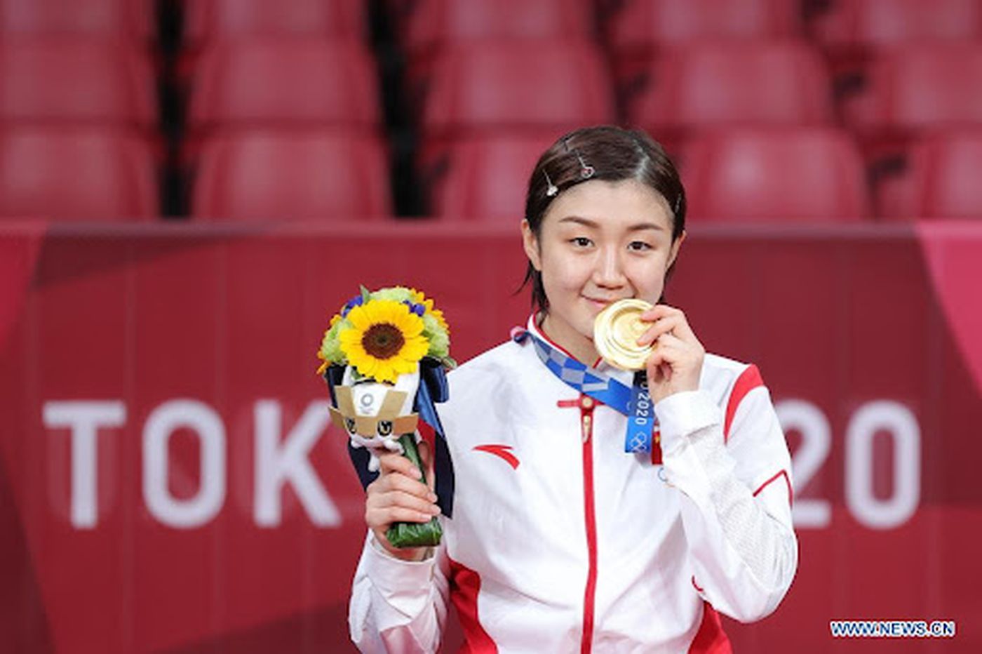 Chine Medaille Or JO tokyo