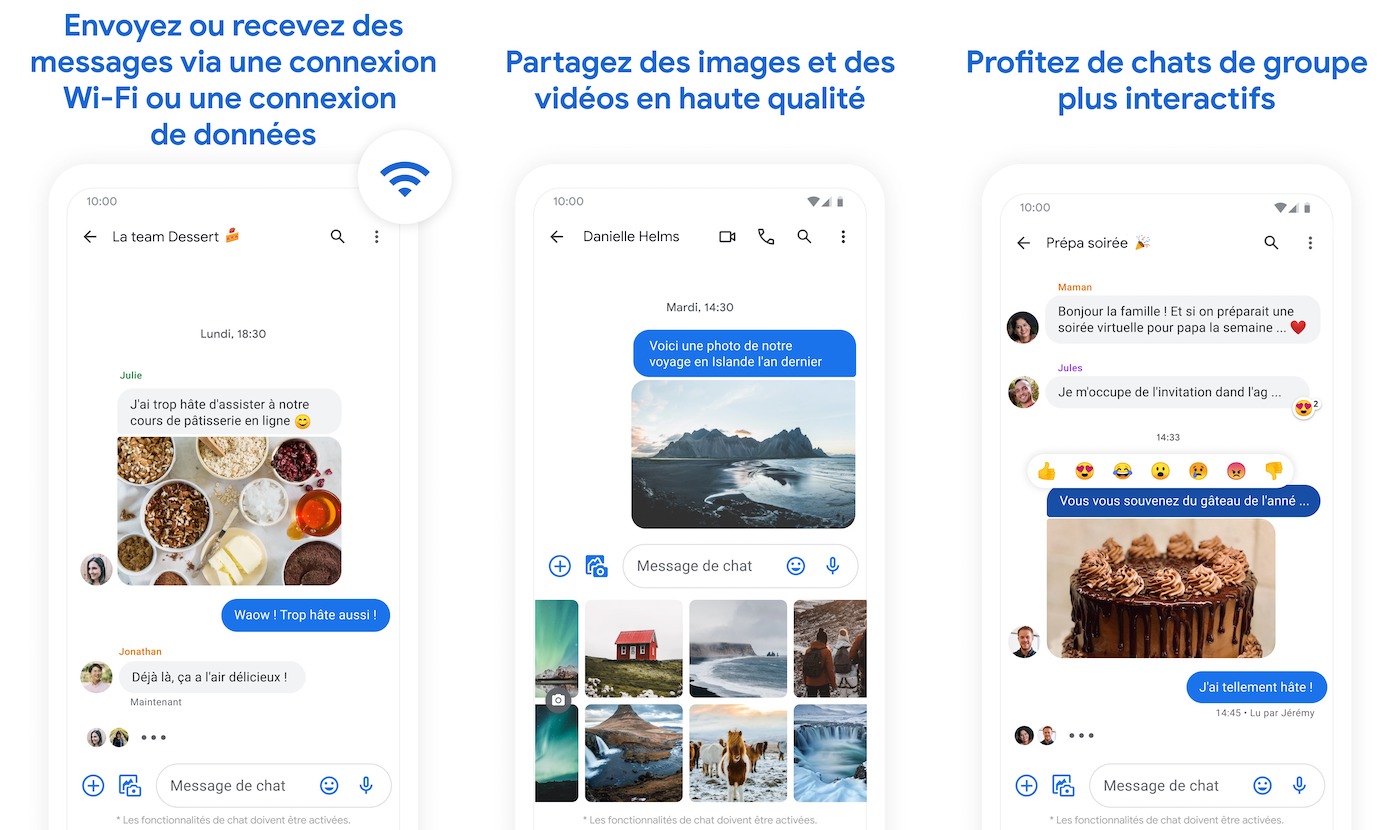 Google Messages Application Android RCS