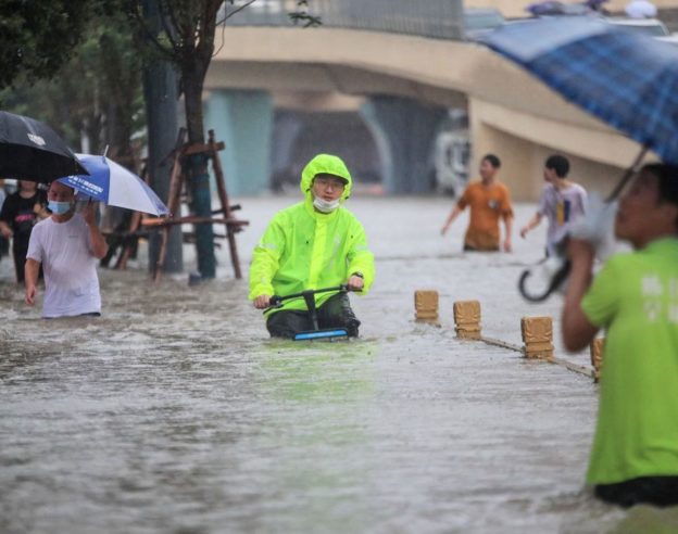 Inondations Chine Juillet 2021
