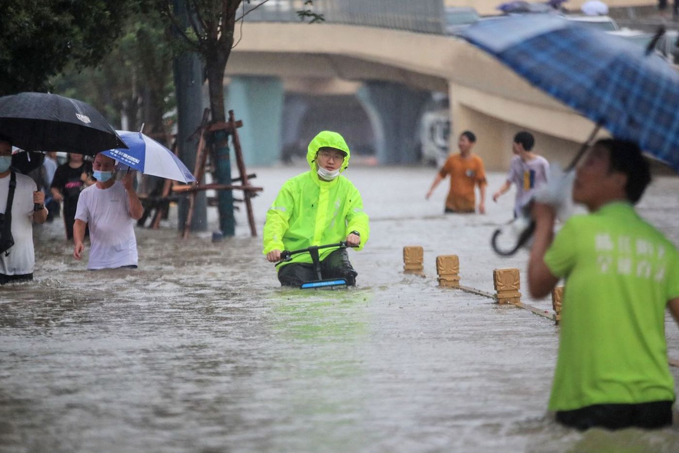 Inondations Chine Juillet 2021