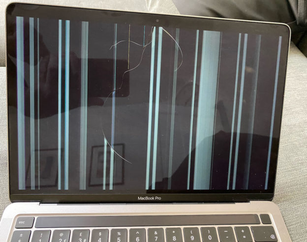 MacBook Pro M1 Ecran Fissure