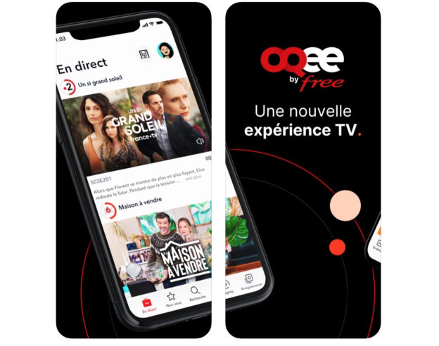 OQEE by Free Application iPhone