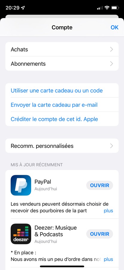 iOS 15 Beta 4 App Store Coins Arrondis