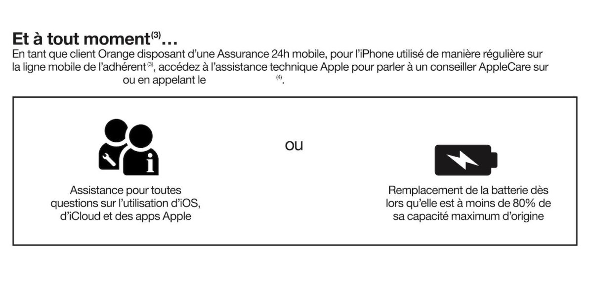 AppleCare Services iPhone Orange 2