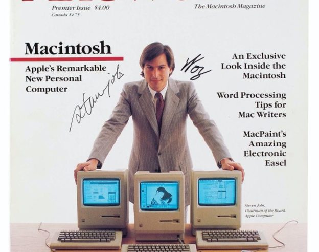 Macworld numéro Steve Jobs enchères