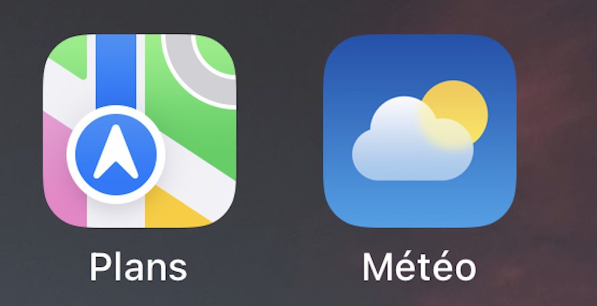 iOS 15 Beta 5 Nouvelle Icone Meteo