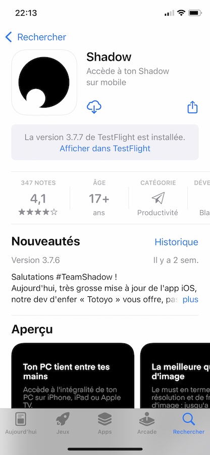 iOS 15 Beta 5 TestFlight App Store