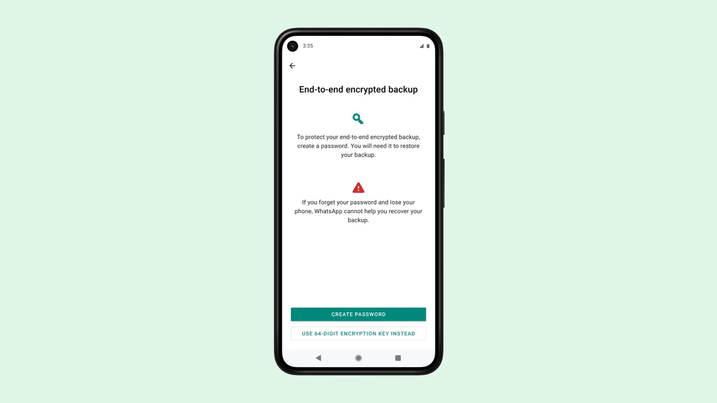 WhatsApp Chiffrement Bout en Bout Sauvegardes
