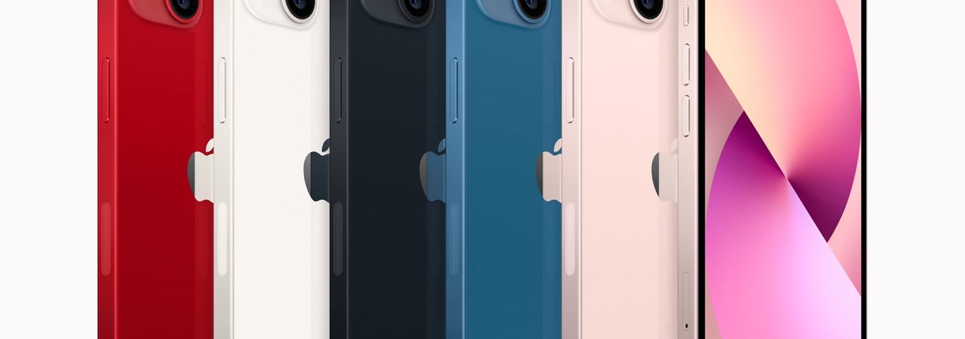iPhone 13 Arriere Coloris Officiel