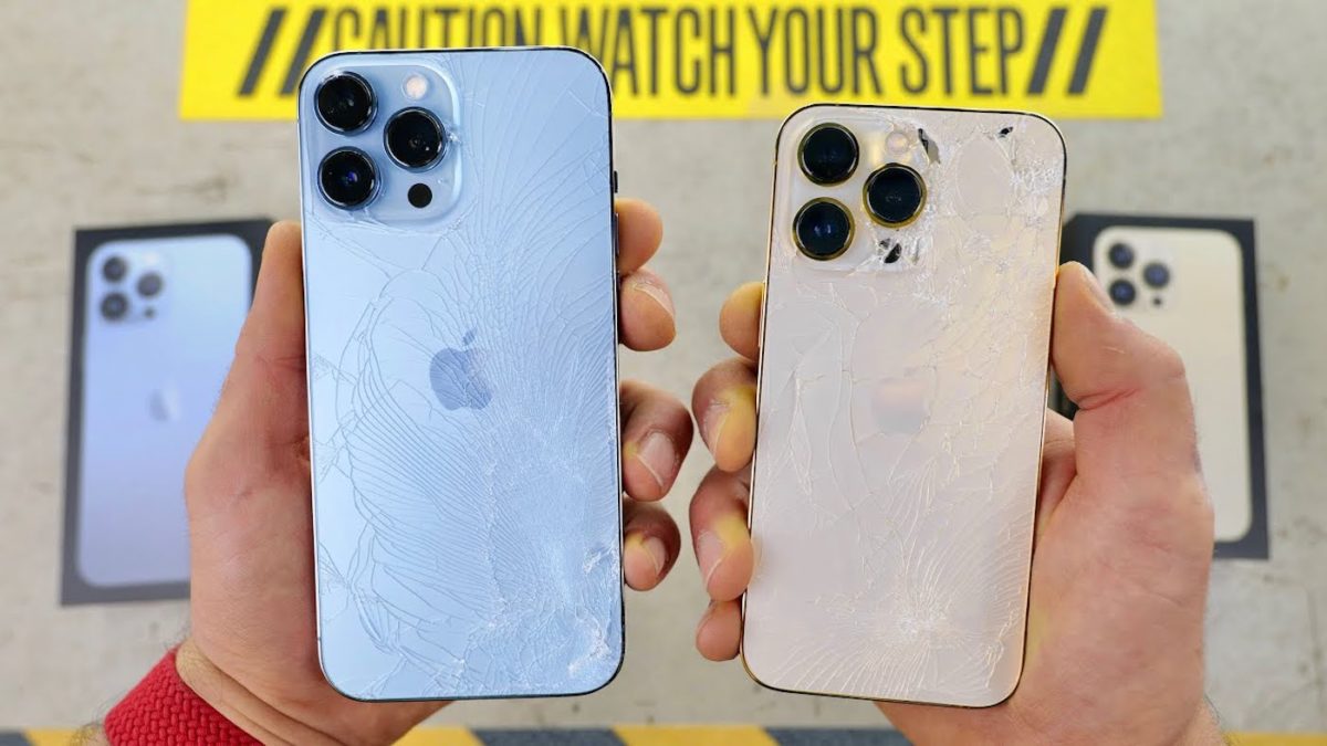 iPhone 13 Pro vs iPhone 13 Pro Max Arriere Fissure