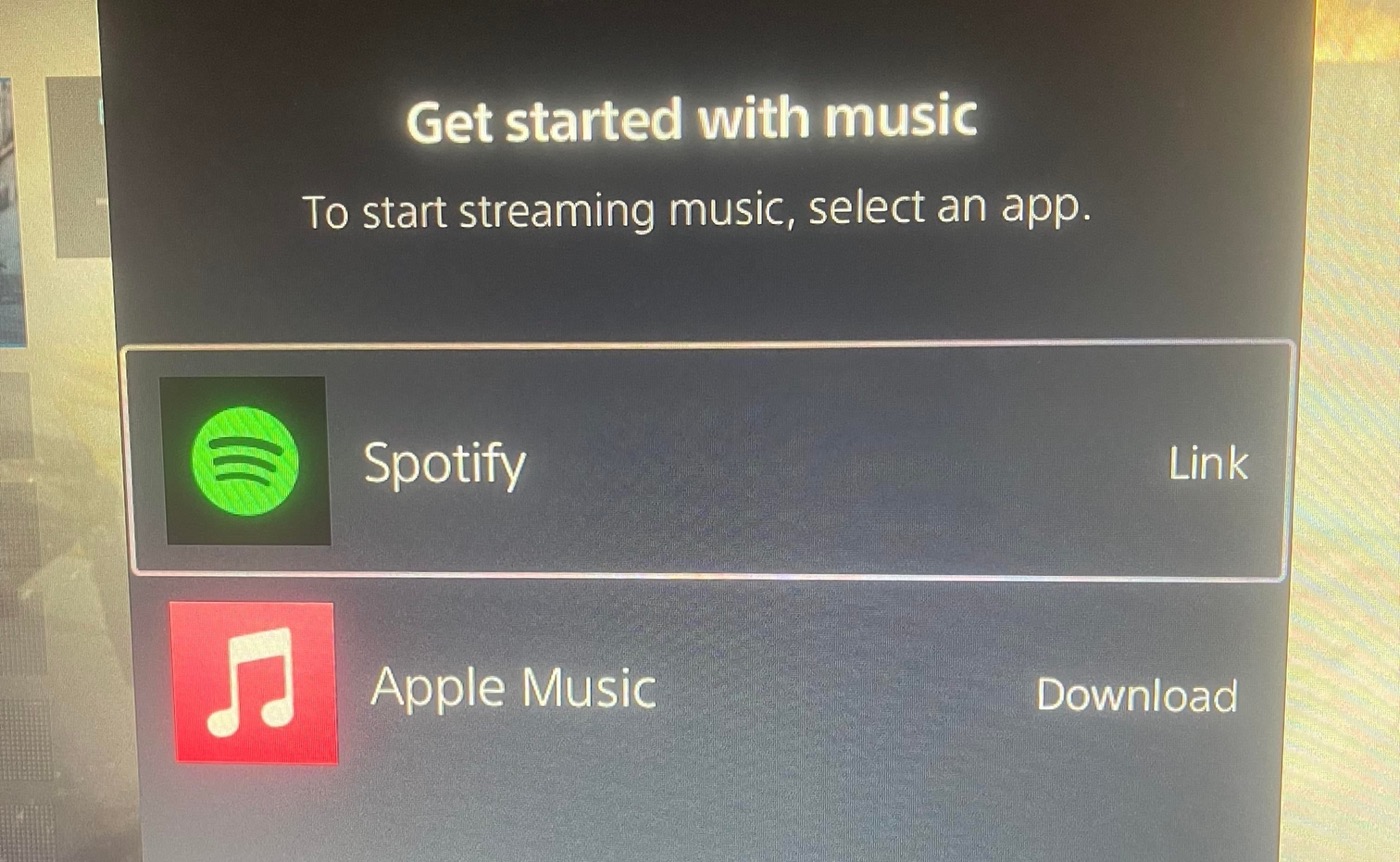 Apple Music PS5