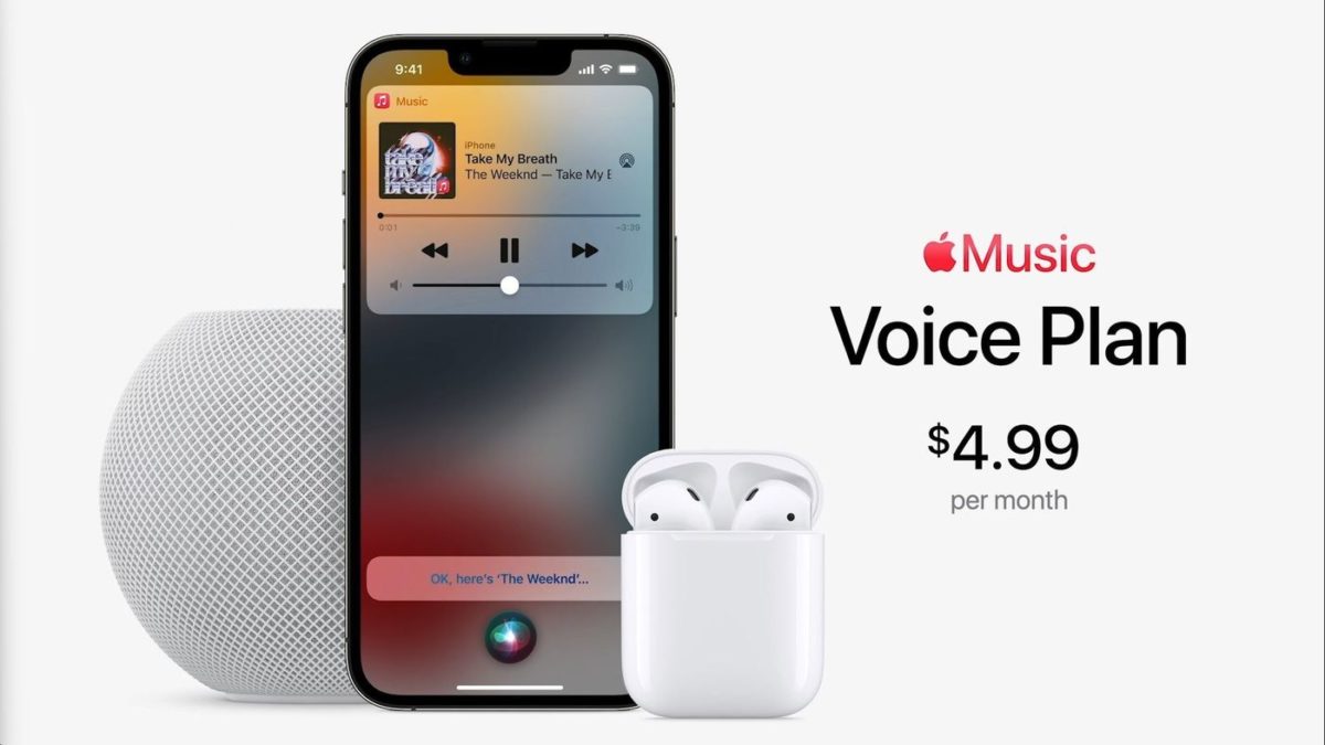 Apple Music : l'offre Voice à 4,99€/mois arrive avec iOS 15.2