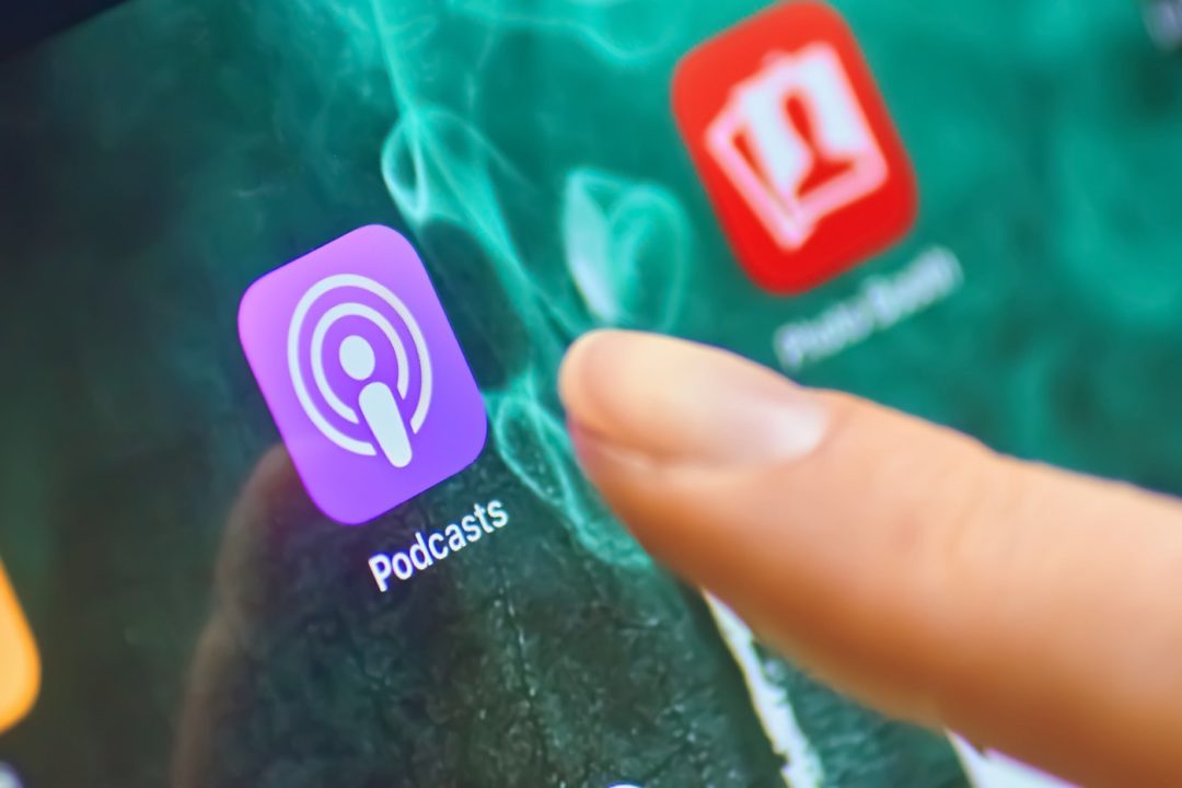 Apple Podcasts Icone Application