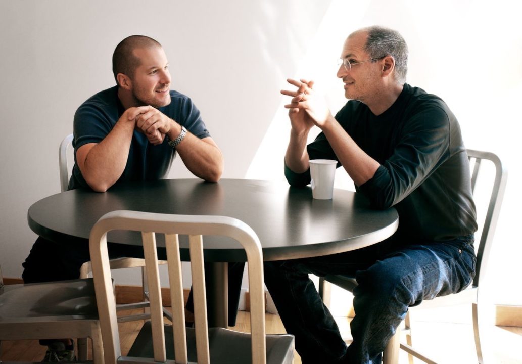 Jony Ive et Steve Jobs