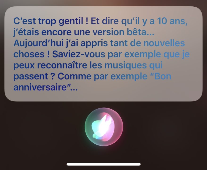 Siri 10 Ans