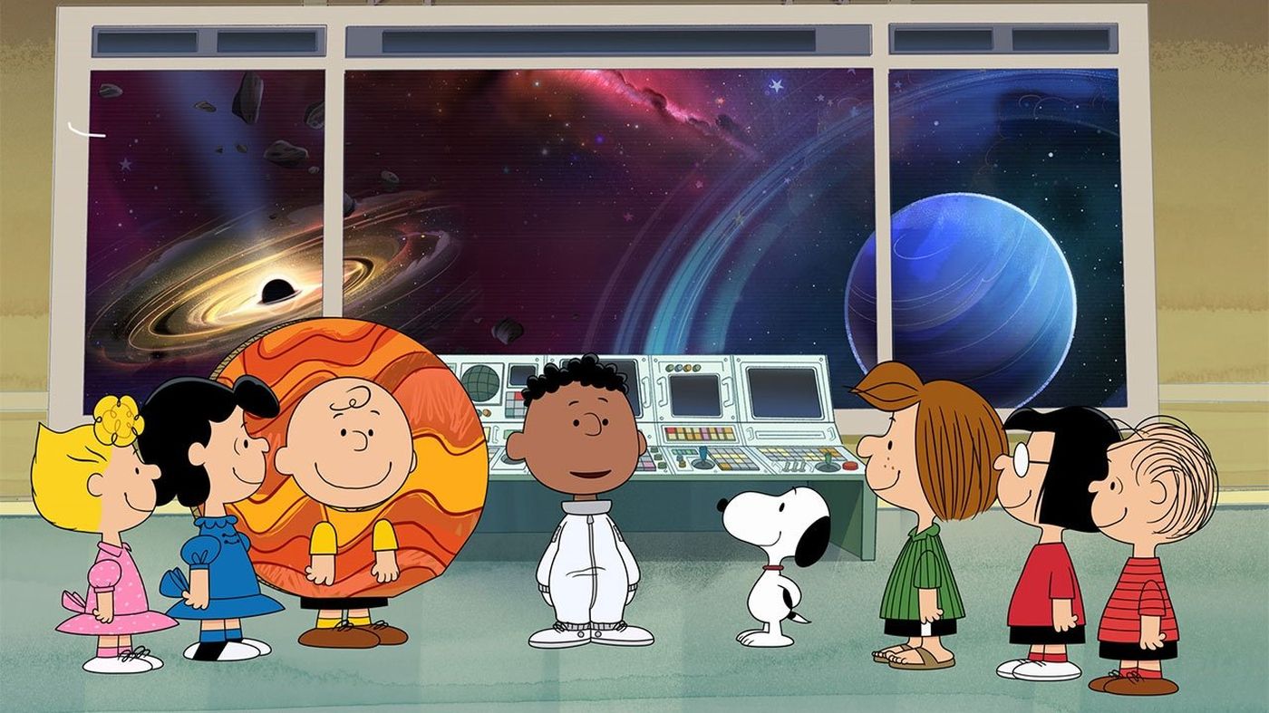 Snoopy in space